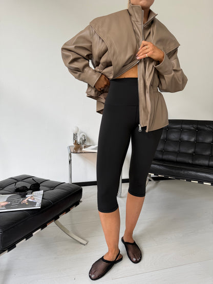 Capri legging zwart