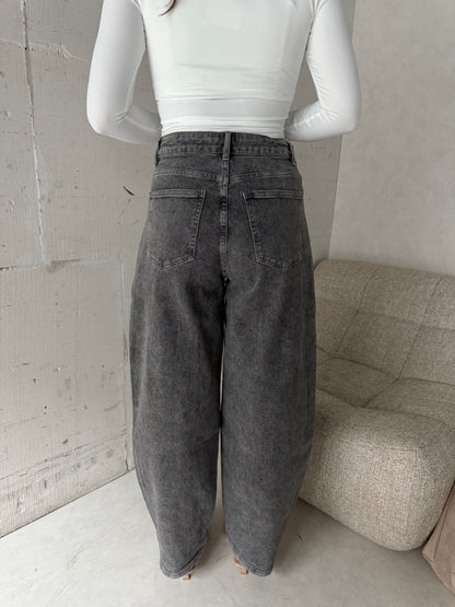 Ballon jeans grijs