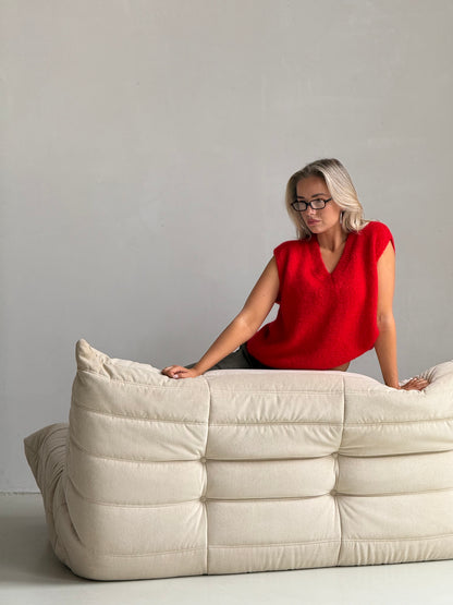 Mohair spencer rood