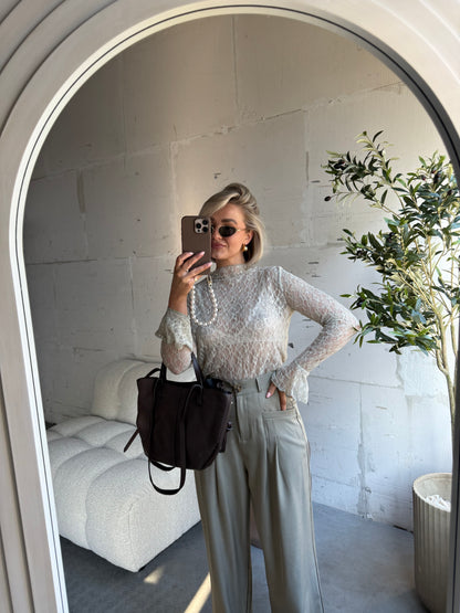 Khaki trousers