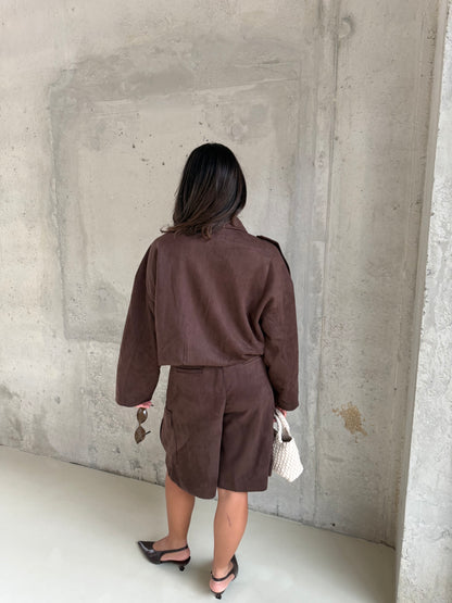 Jacket suède