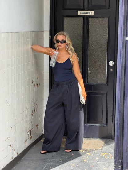 Ballon broek navy