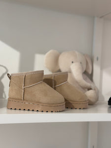 Enkel laarsjes beige