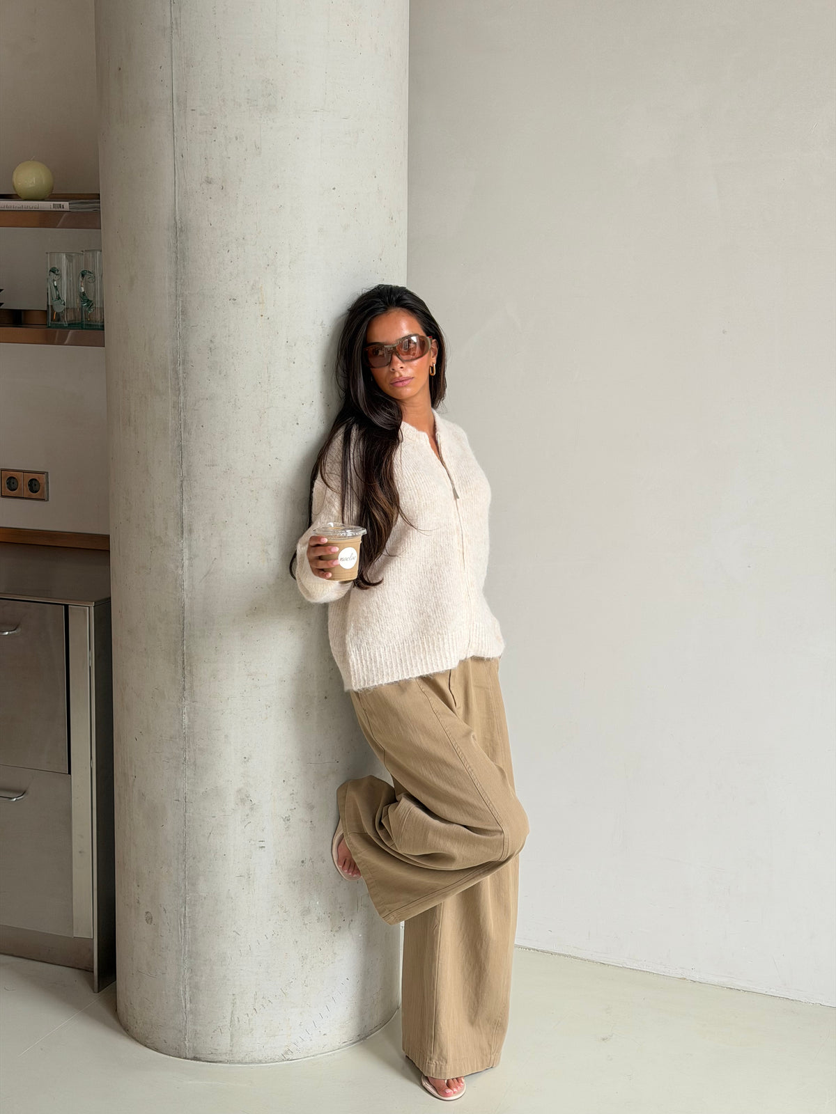 Broek camel