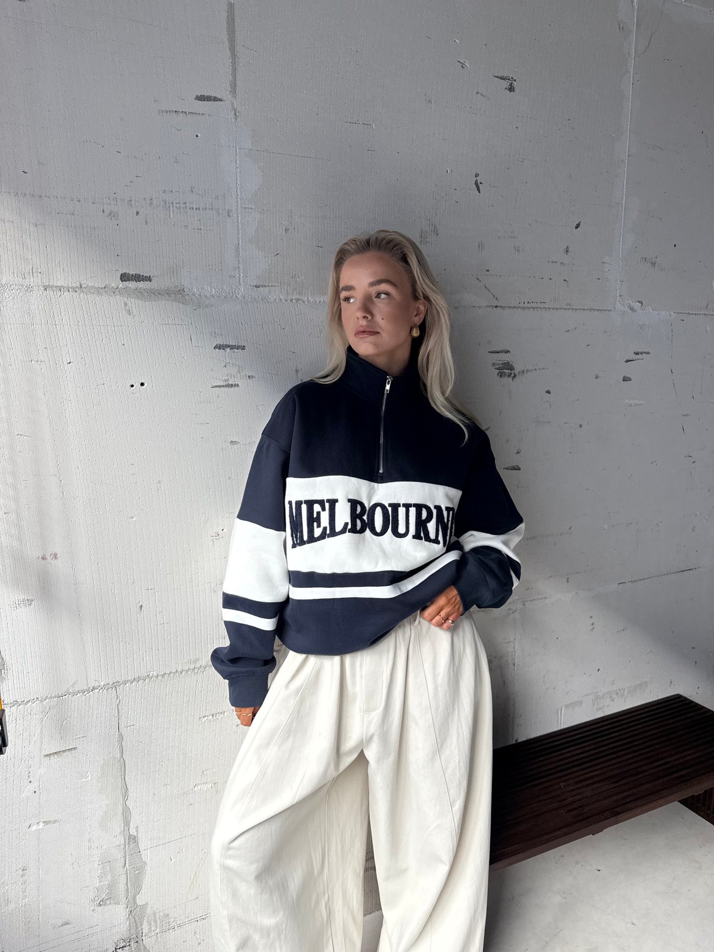 Trui blauw melbourne