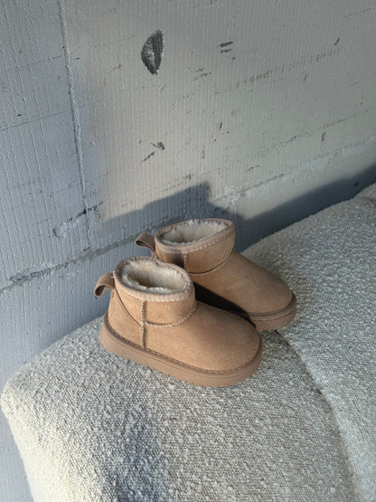 boots beige - 19 t/m 35