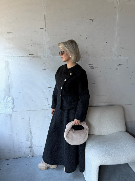 Bag beige faux