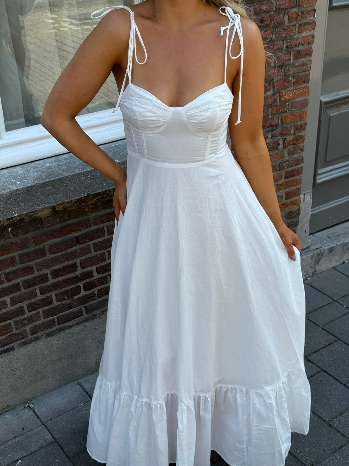 Witte jurk