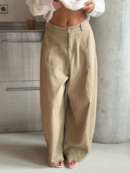 Broek camel
