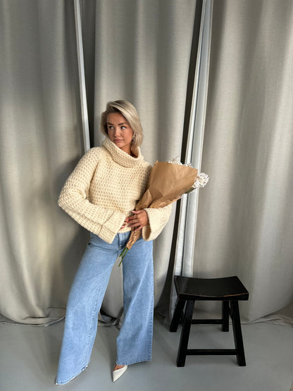 Jeans light blue wide leg