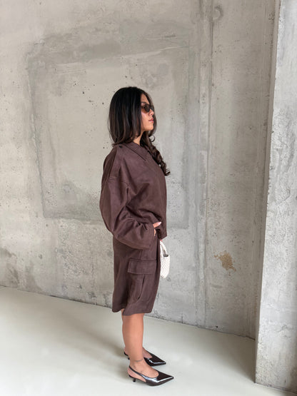 Jacket suède