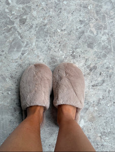 Pantoffel taupe
