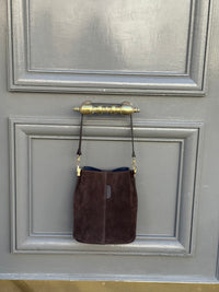 Tas rond bruin