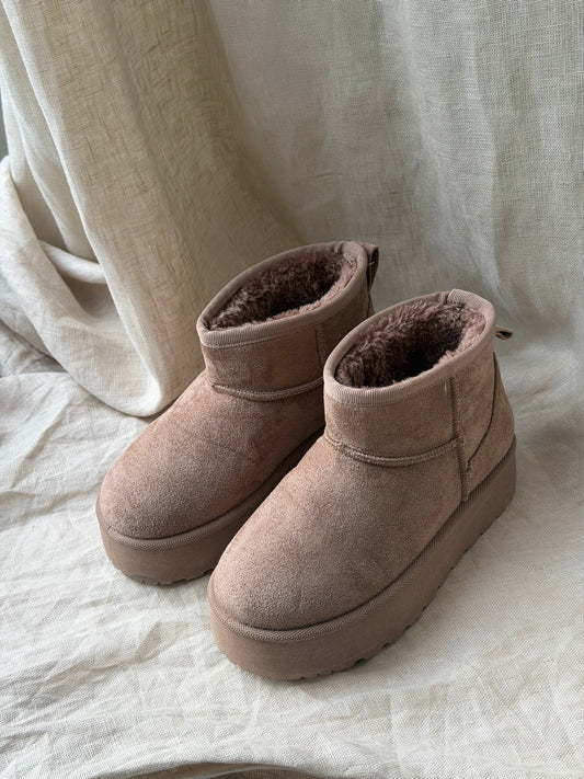 Boots taupe dikke zool - 28 t/m 35