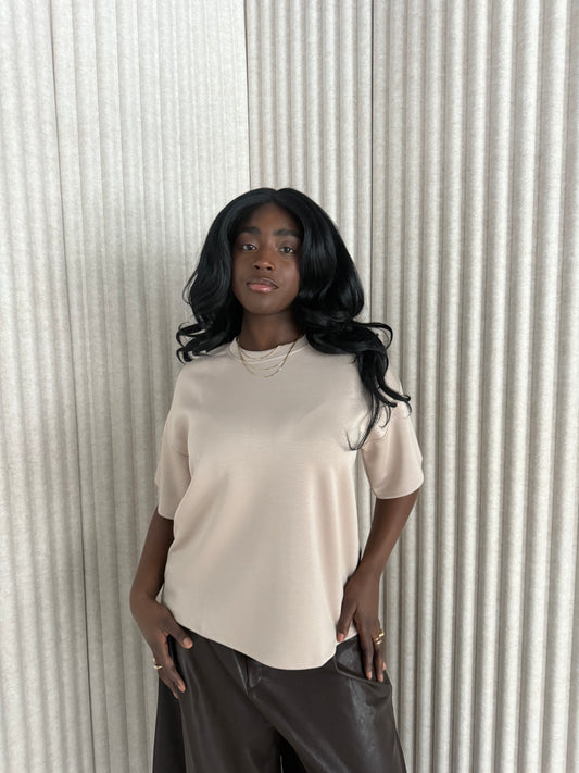 noeloe shirt oversized crème