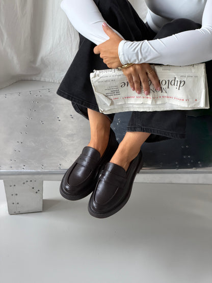 Loafer bruin