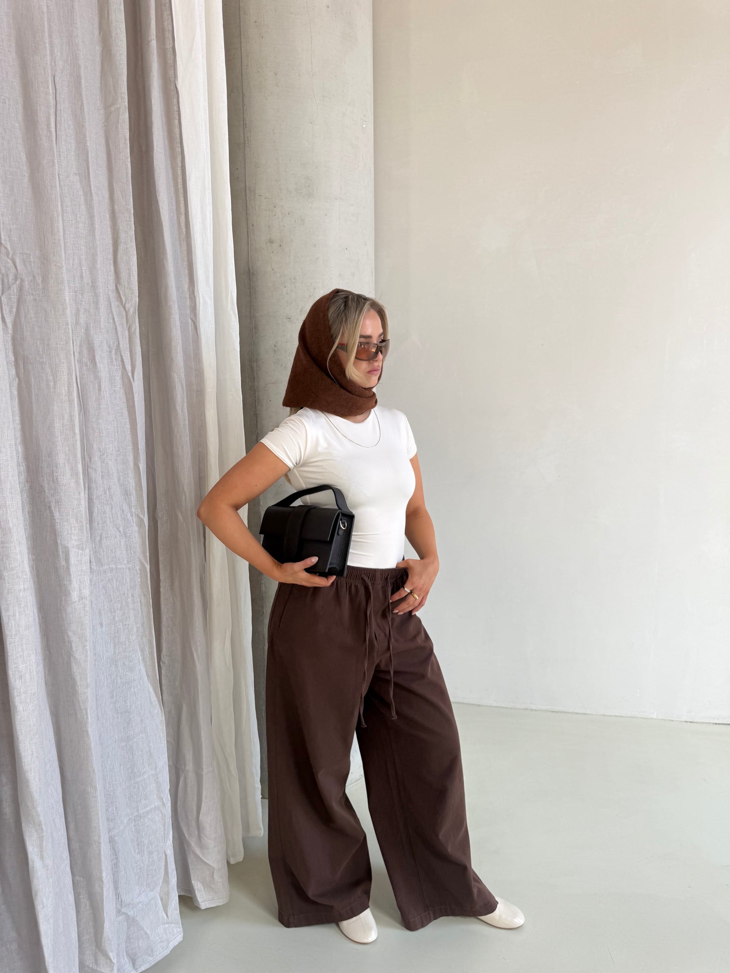 Shirt crème stretch