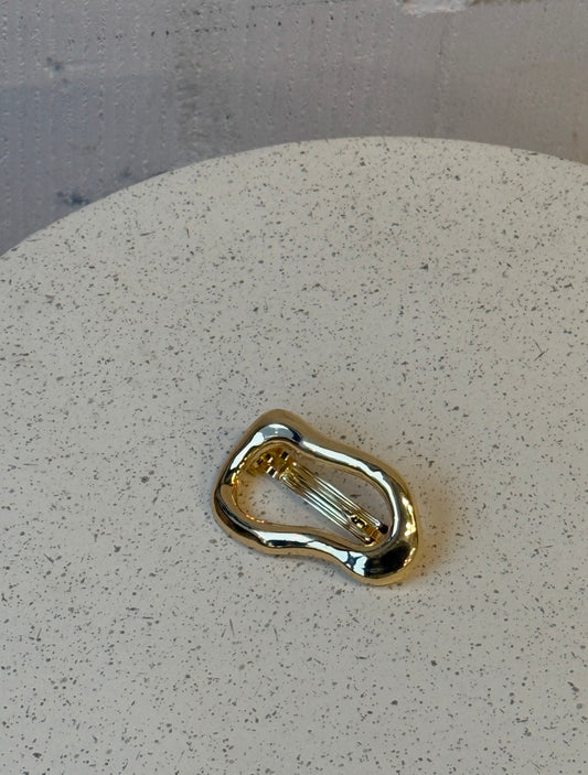 Hair clip gold