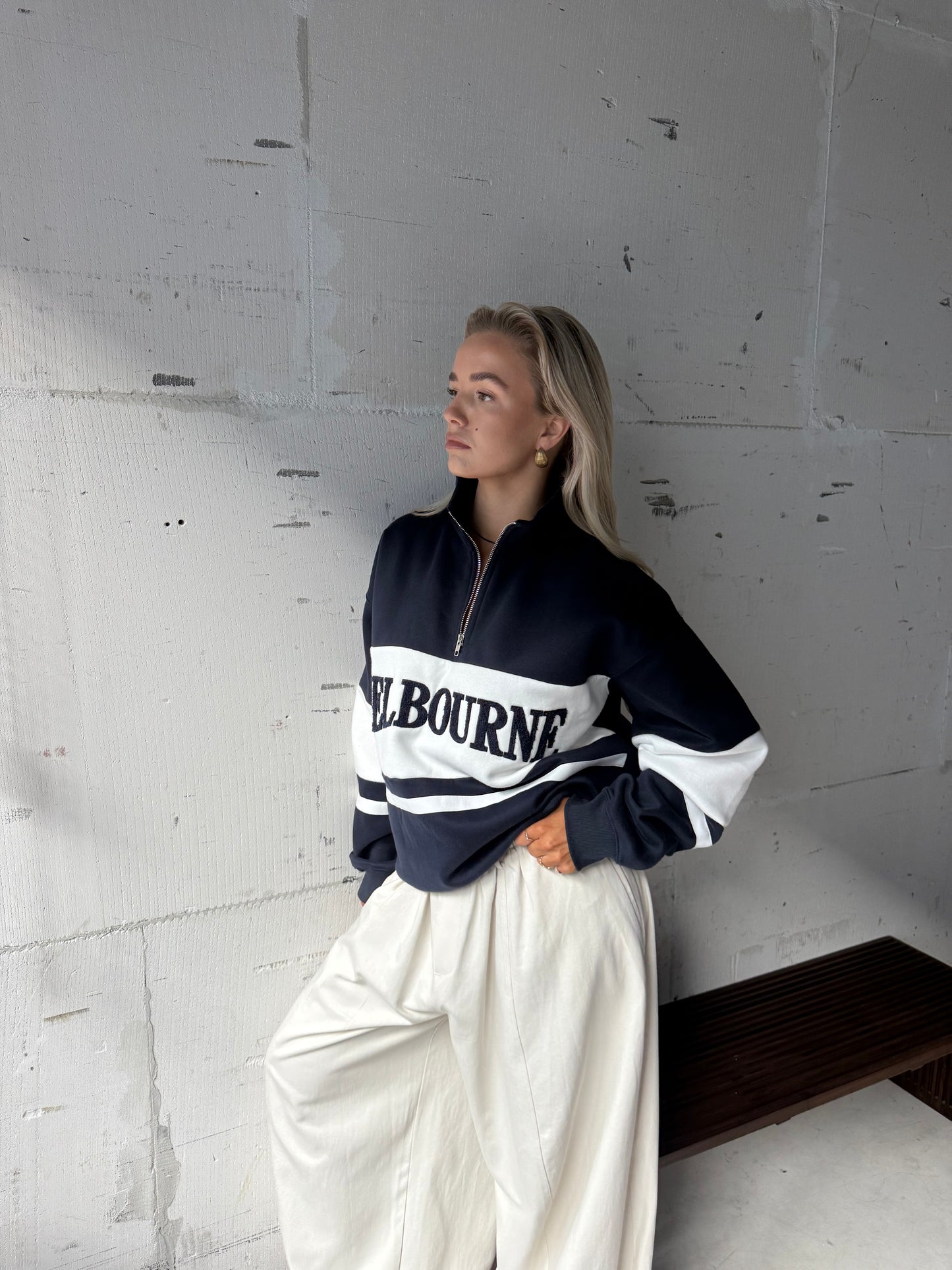 Trui blauw melbourne