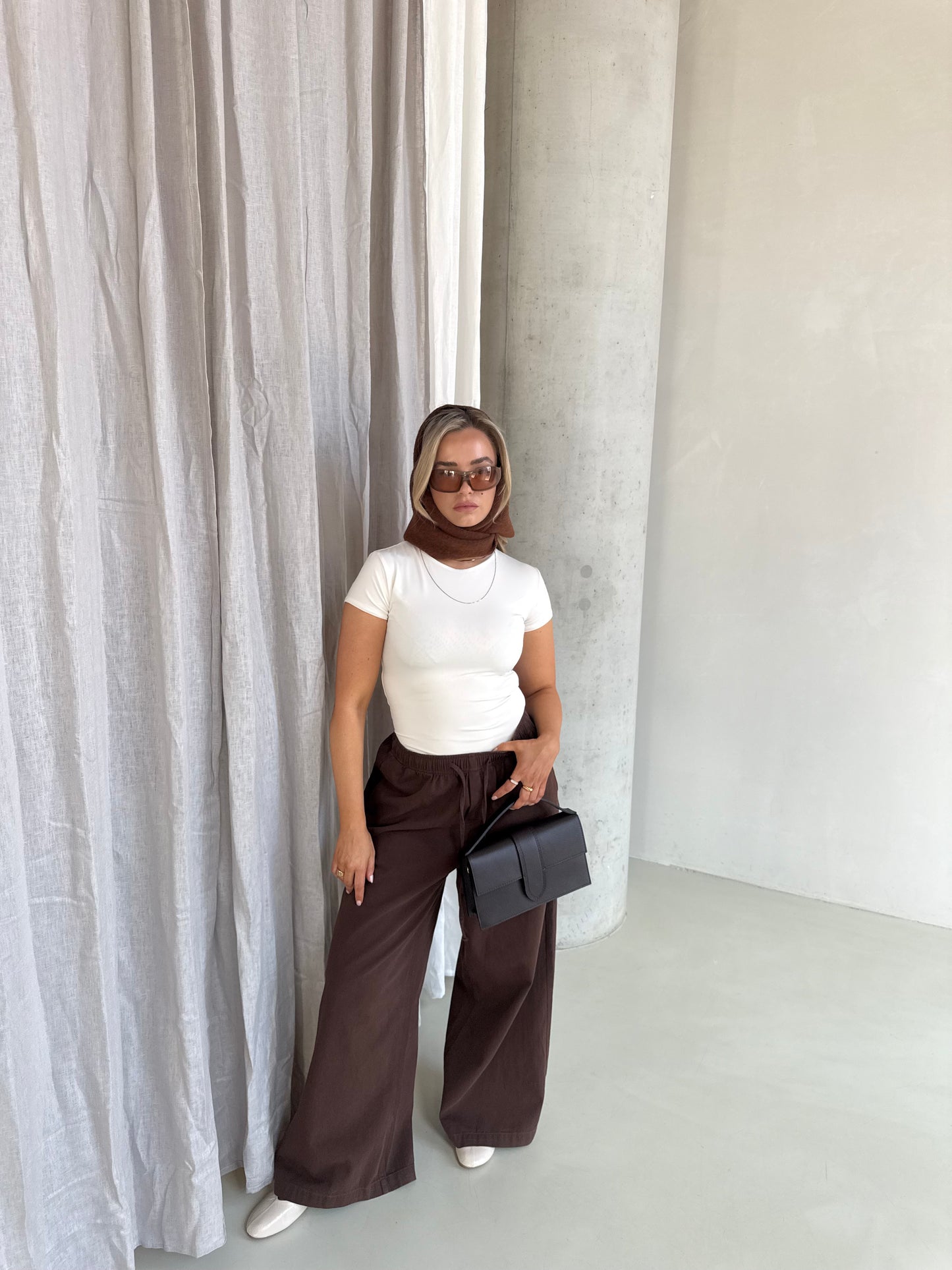 Shirt crème stretch