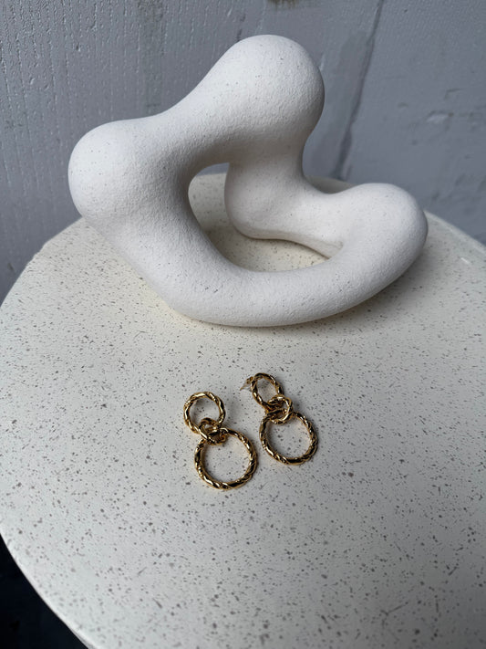 Earring double