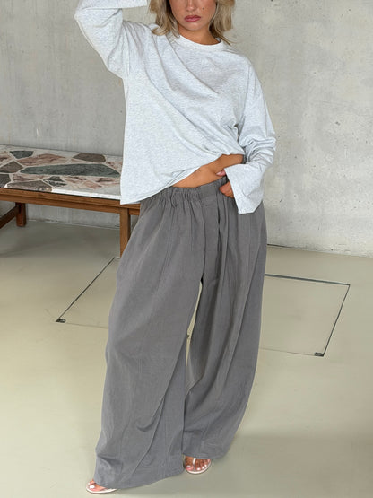 Ballon broek grey- pre order