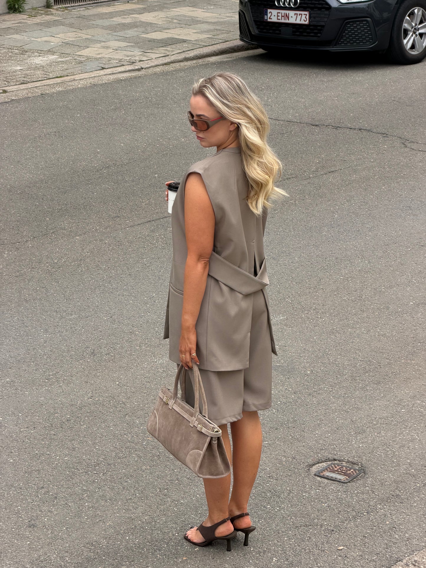 Gilet taupe