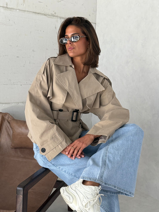 Trench coat kort