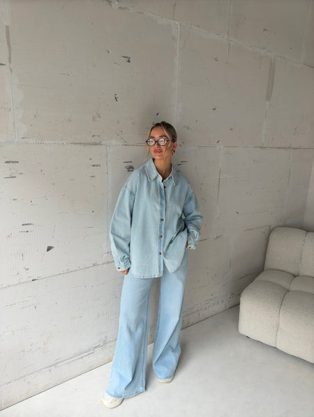 Spijkerblouse