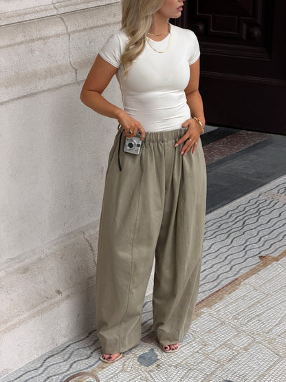 Ballon broek khaki