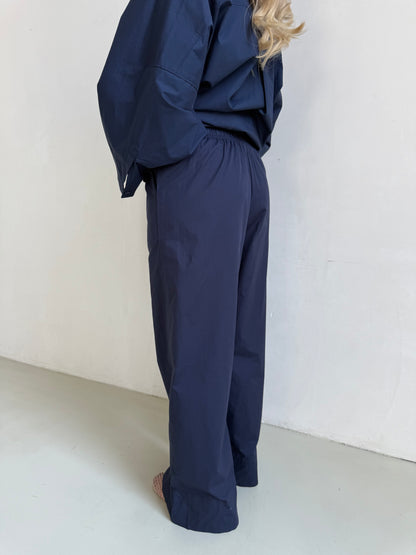 Lange broek marine blauw