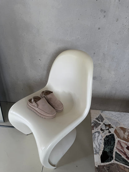 Instapper suède beige