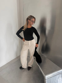 Pantalon crème