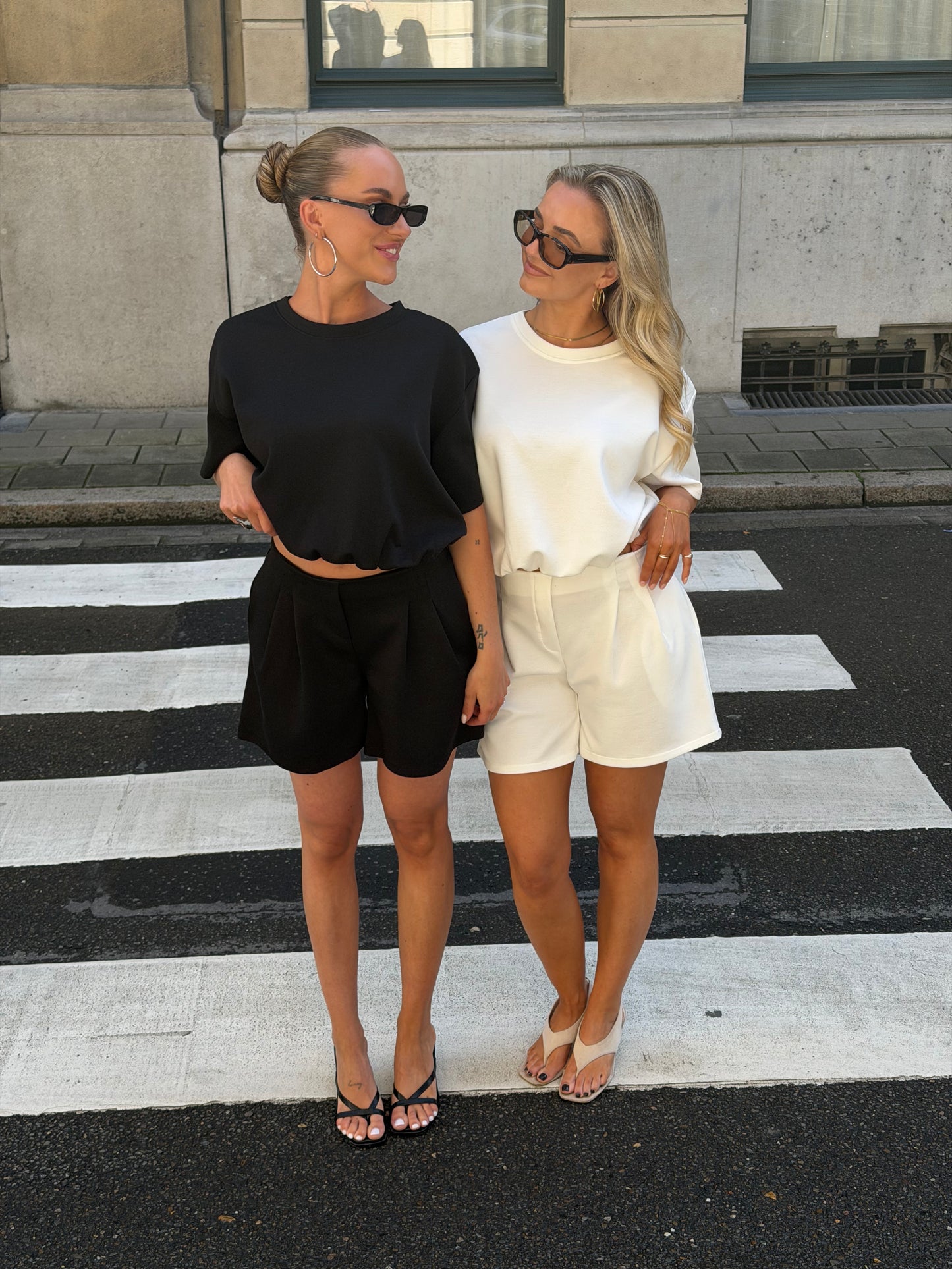 Zwarte jogging set