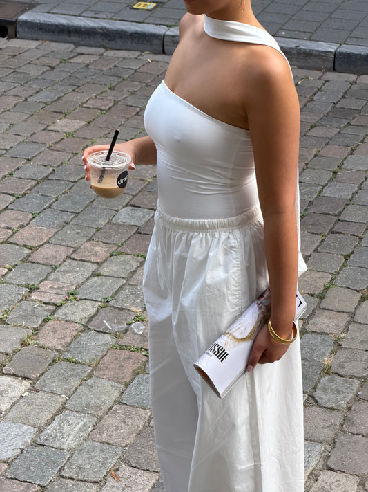 Witte ballon broek