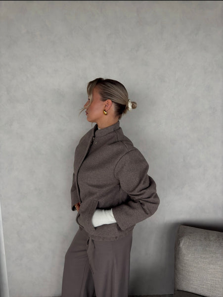 Bomber taupe