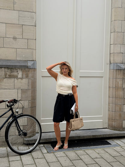 Short blauw