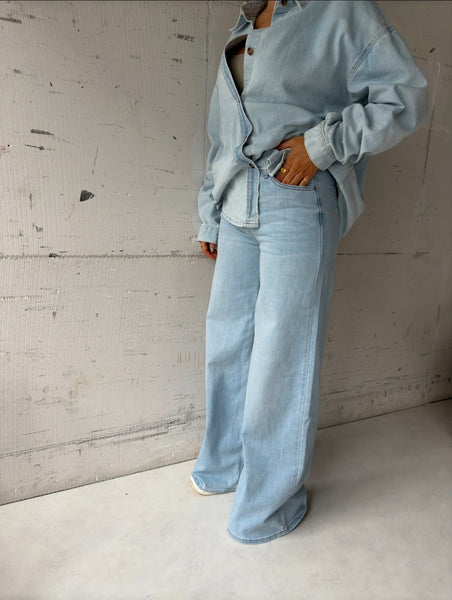 Spijkerblouse