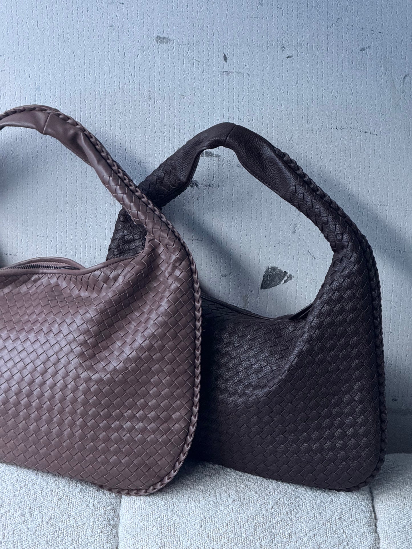Tas luxe taupe