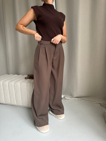 Pantalon bruin