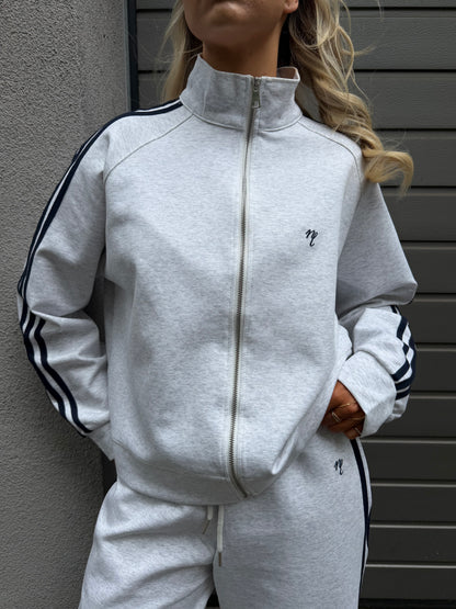 Noeloe vest grijs