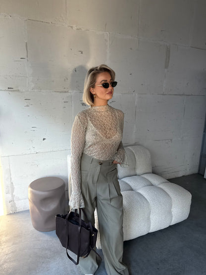 Khaki trousers