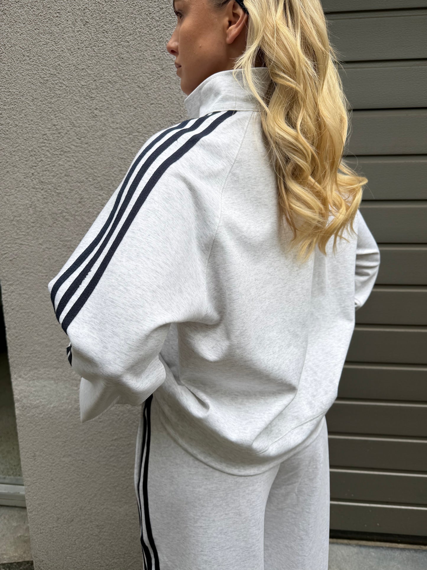 Noeloe vest grijs