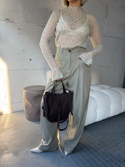 Khaki trousers