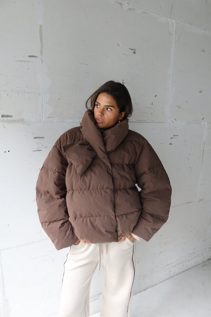 Puffer bruin