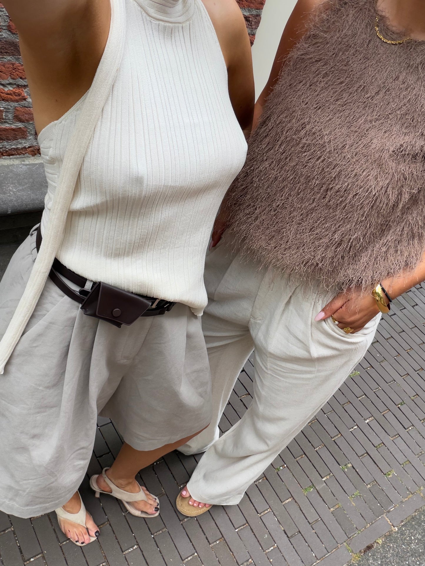 Hals top wit