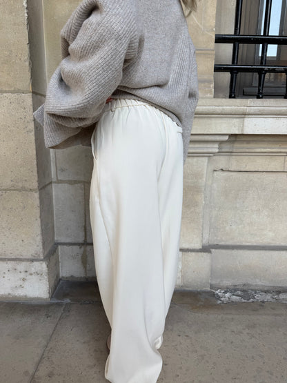 Pantalon creme