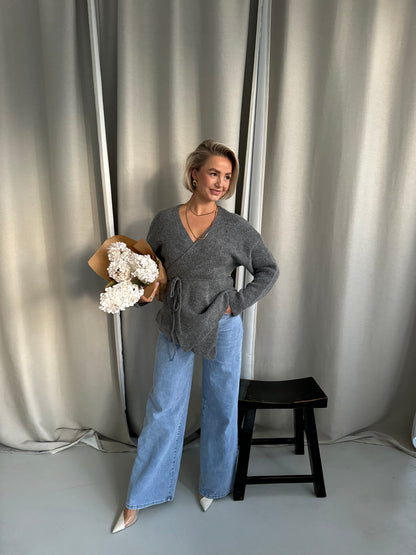 Jeans light blue wide leg