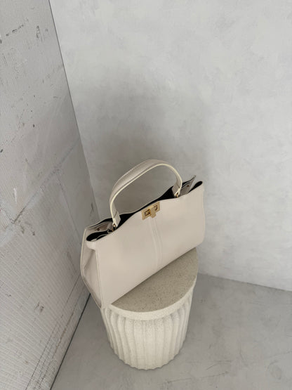 Tas crème groot