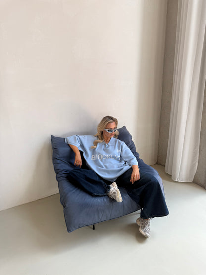 Top brooklyn blauw